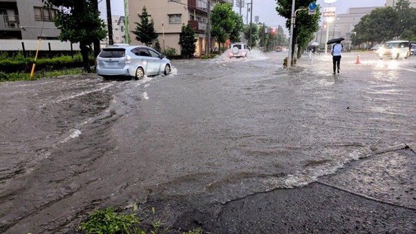 水による被害は水災で補償される